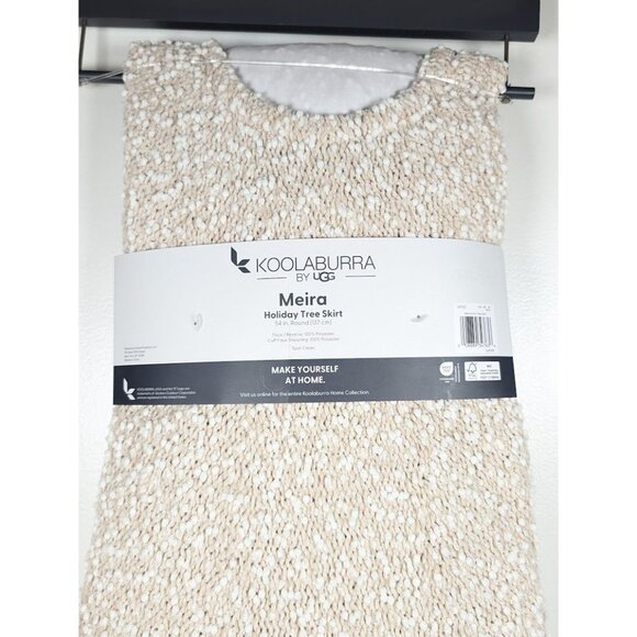 Koolaburra by UGG Meira Tree Skirt 54 in Round Christmas Holiday Boho Sherpa NEW - Picture 4 of 7